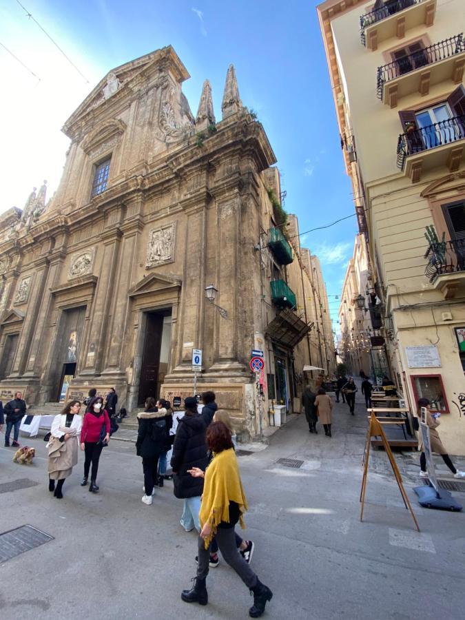 Appartamento In Centro Storico A Palermo Vicino La Cattedrale Exteriör bild